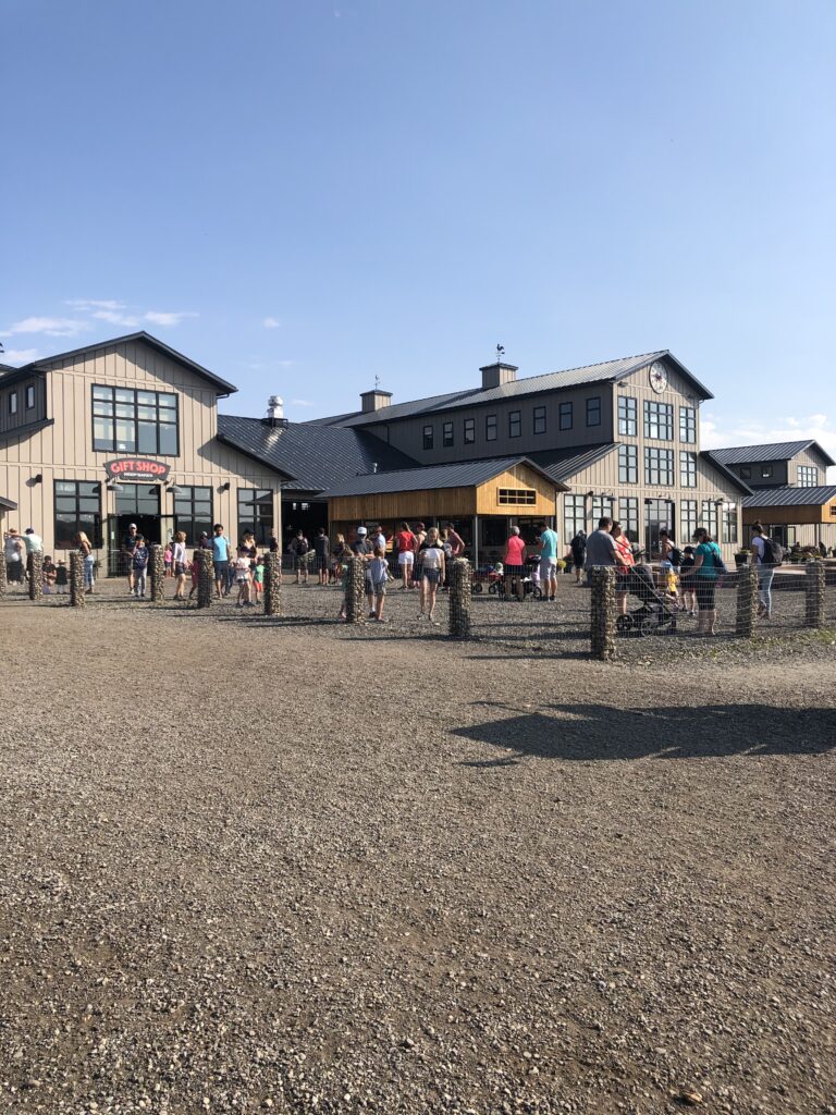 Market buildings at Granary Road outside Calgary.