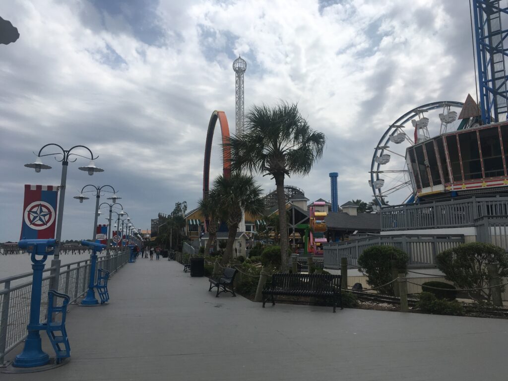 Places to go with kids: Kemah Boardwalk.