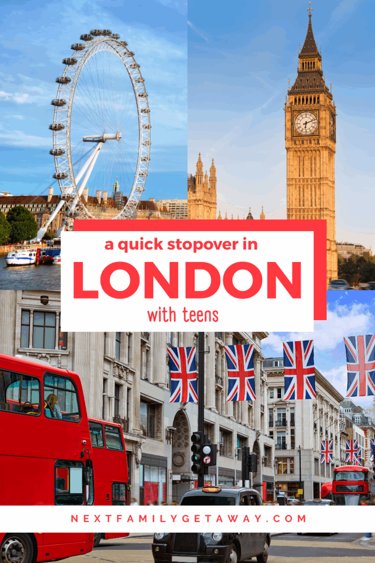 Highlights of a Quick Stopover in London with Teens