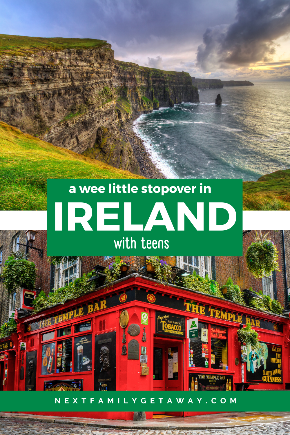 A Wee Little Stopover in Ireland with Teens